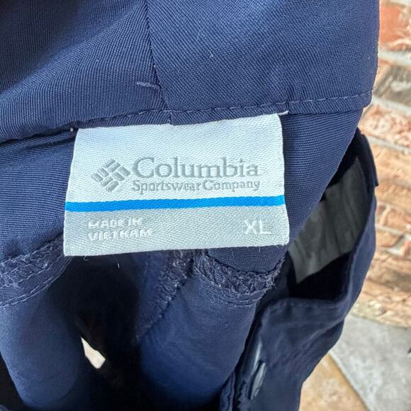 Columbia PFG Womens Navy Lightweight Shorts Omni Shade XL Fishing Outdoors - Picture 7 of 8